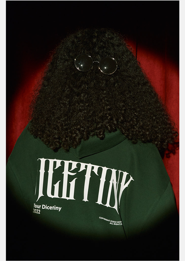 DICETINY Three-Dimensional Print Hoodie