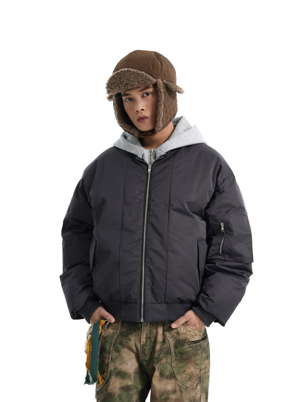 BTSG Aviator MA1 Hooded Jacket