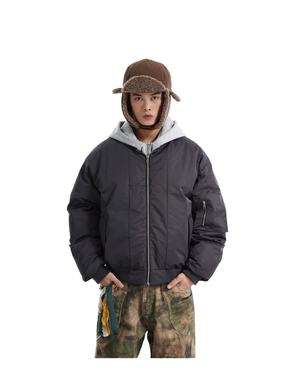 BTSG Aviator MA1 Hooded Jacket