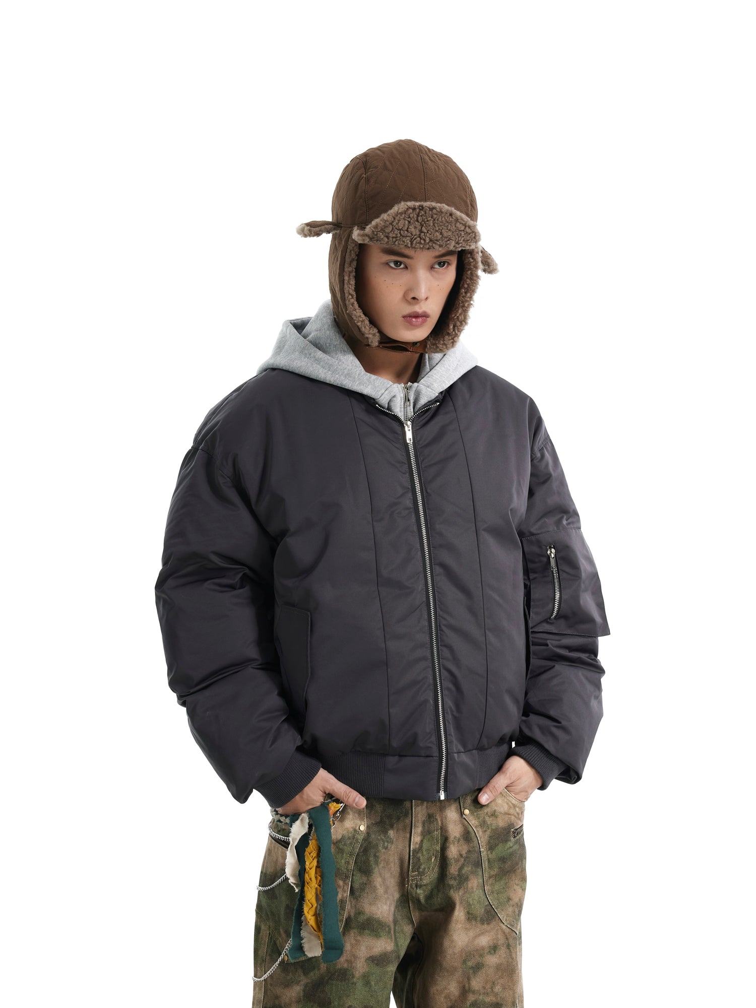BTSG Aviator MA1 Hooded Jacket