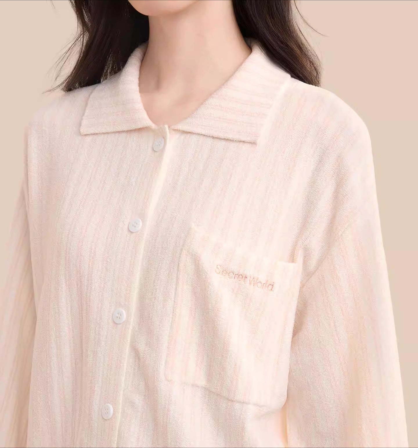 SecretWorld Fleece Thin Fleece Home Clothing