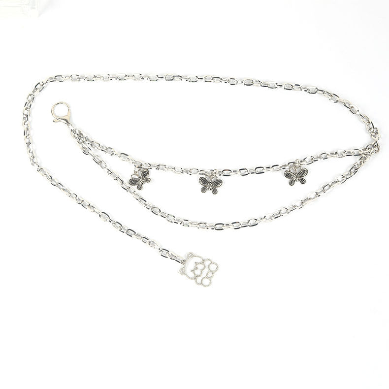 Intertek Butterfly Waist Chain Versatile Waist Belt