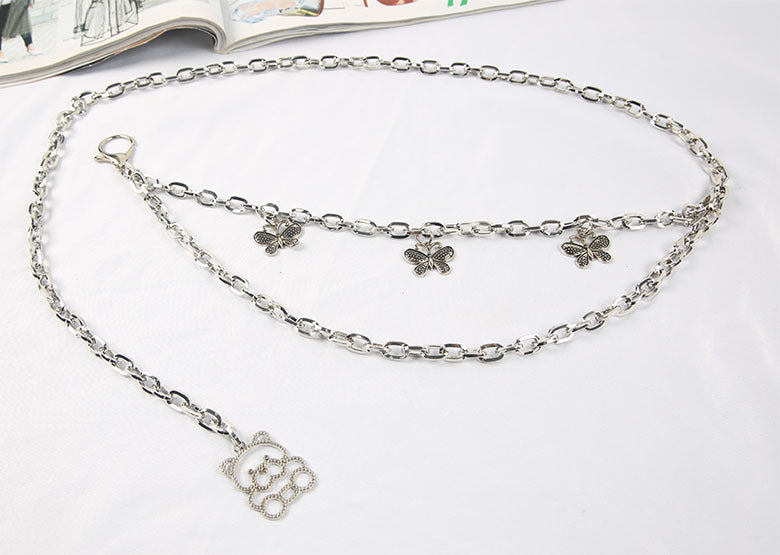 Intertek Butterfly Waist Chain Versatile Waist Belt