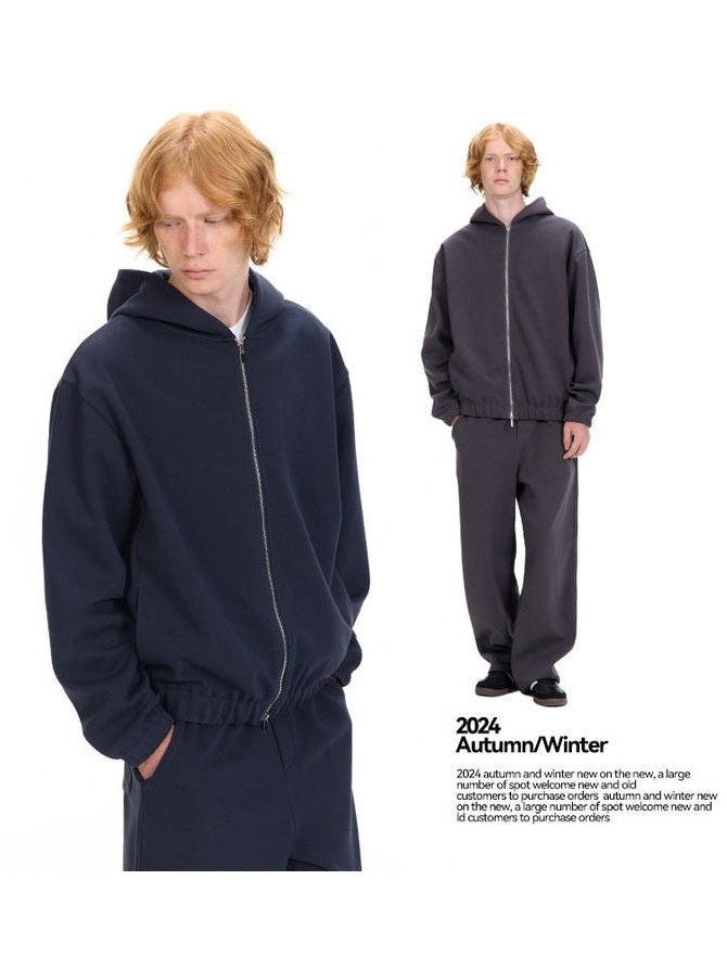 UNF 380G Oversized Zip Hoodie with Sweatpants