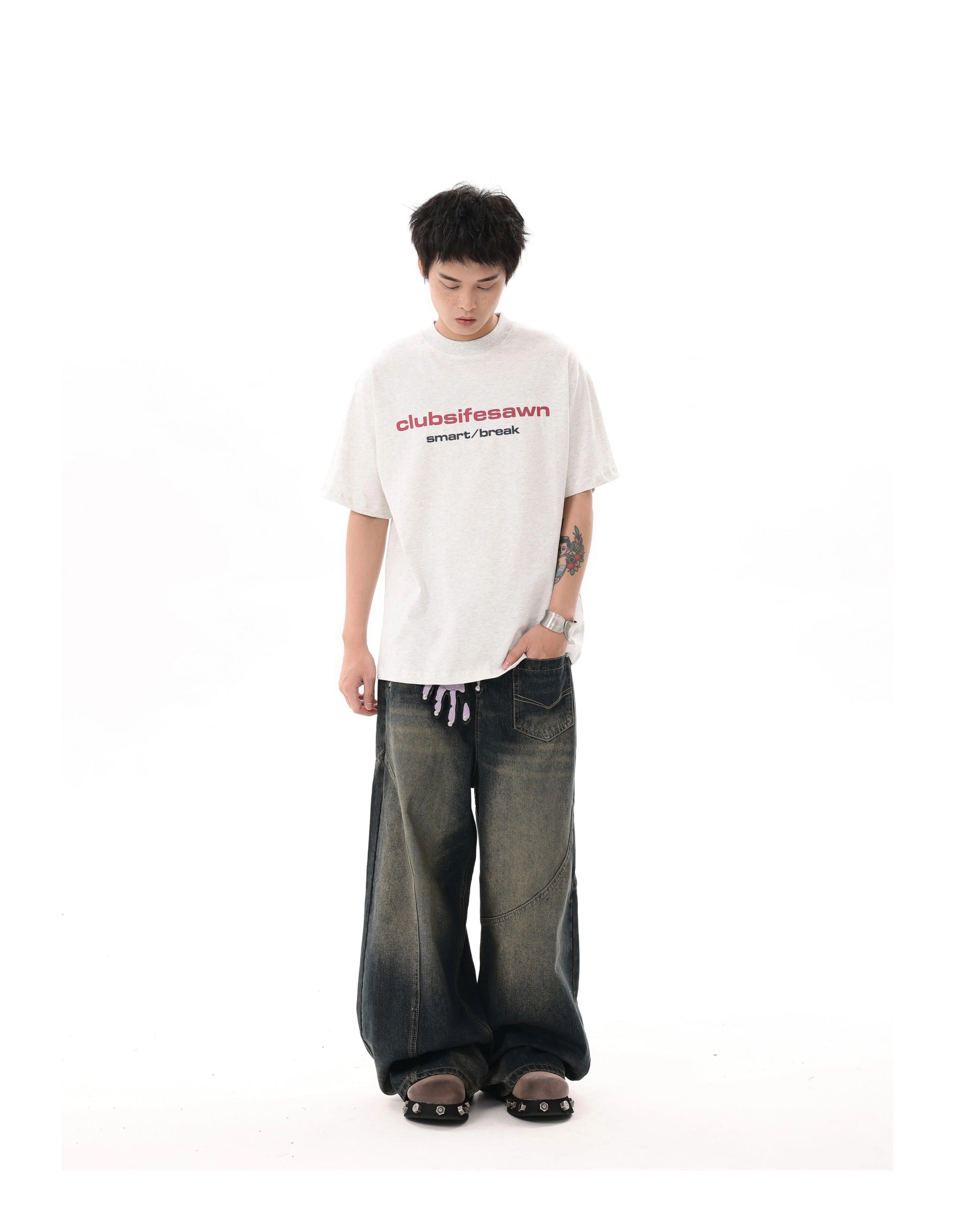 BTSG's American Retro Structure, Split Bone Design, Jeans