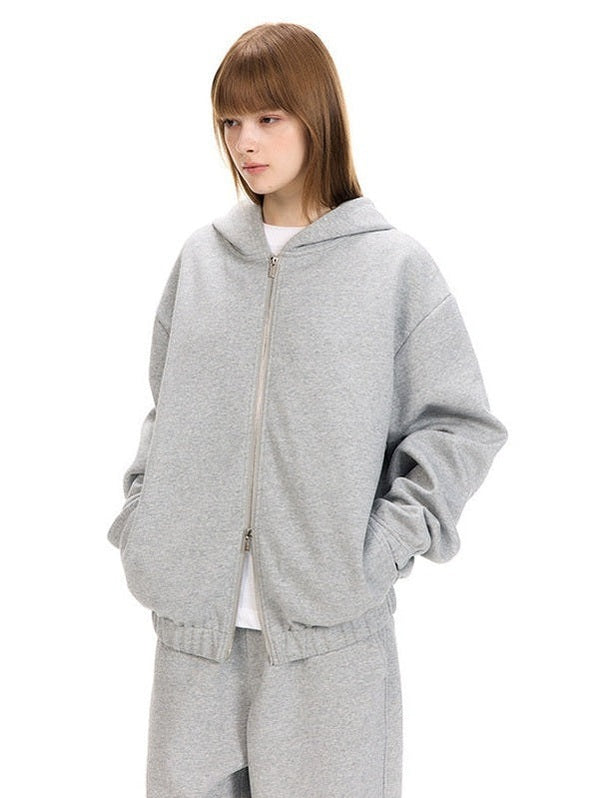 UNF 380G Oversized Zip Hoodie with Sweatpants