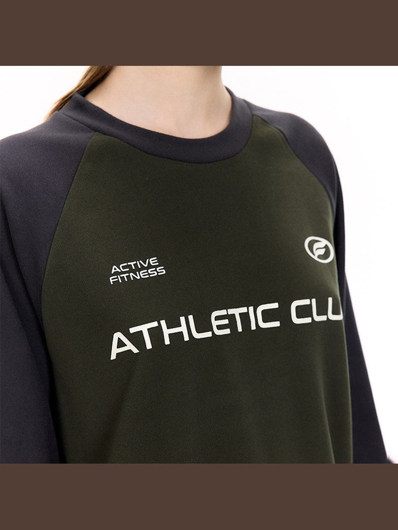 UNF American Reversible Velvet Long Sleeve Tee