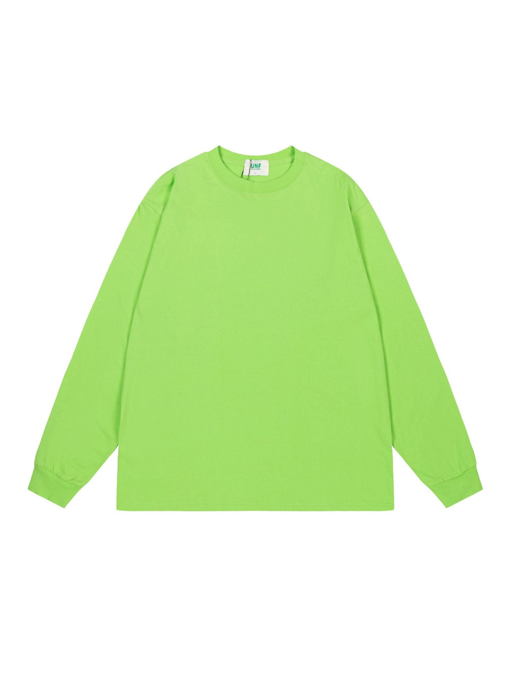 UNF Heavy 100% Cotton Loose Basic Understooth Long Sleeve Tee