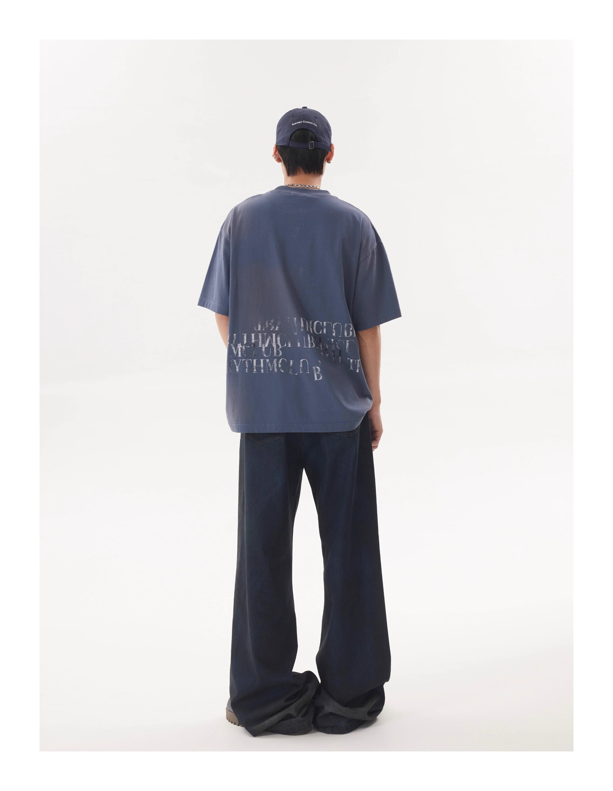 TRYTHMCLUB * American Retro Short Sleeve Tee
