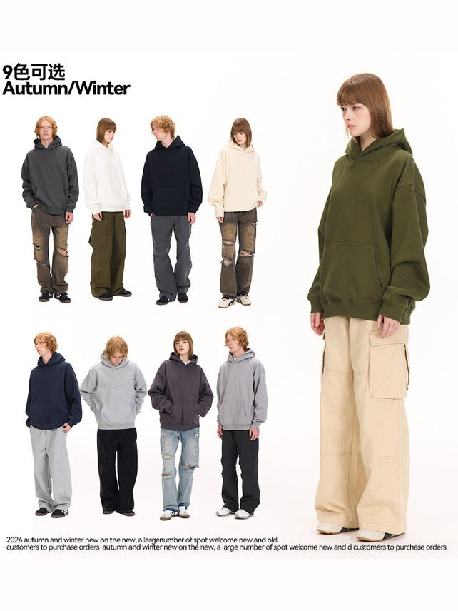 UNF American Thick 500G Fleece Hoodie