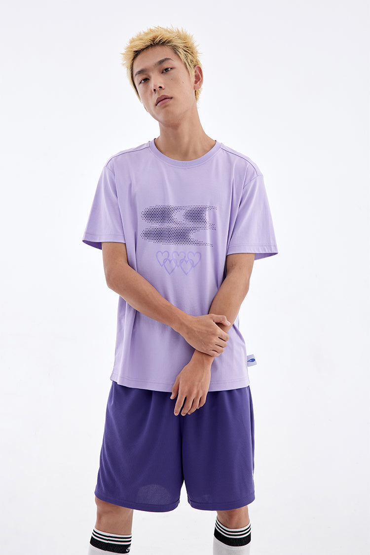 CryingCenter Paris Olympics Purple Liquid Ammonia Breathable Running Tee