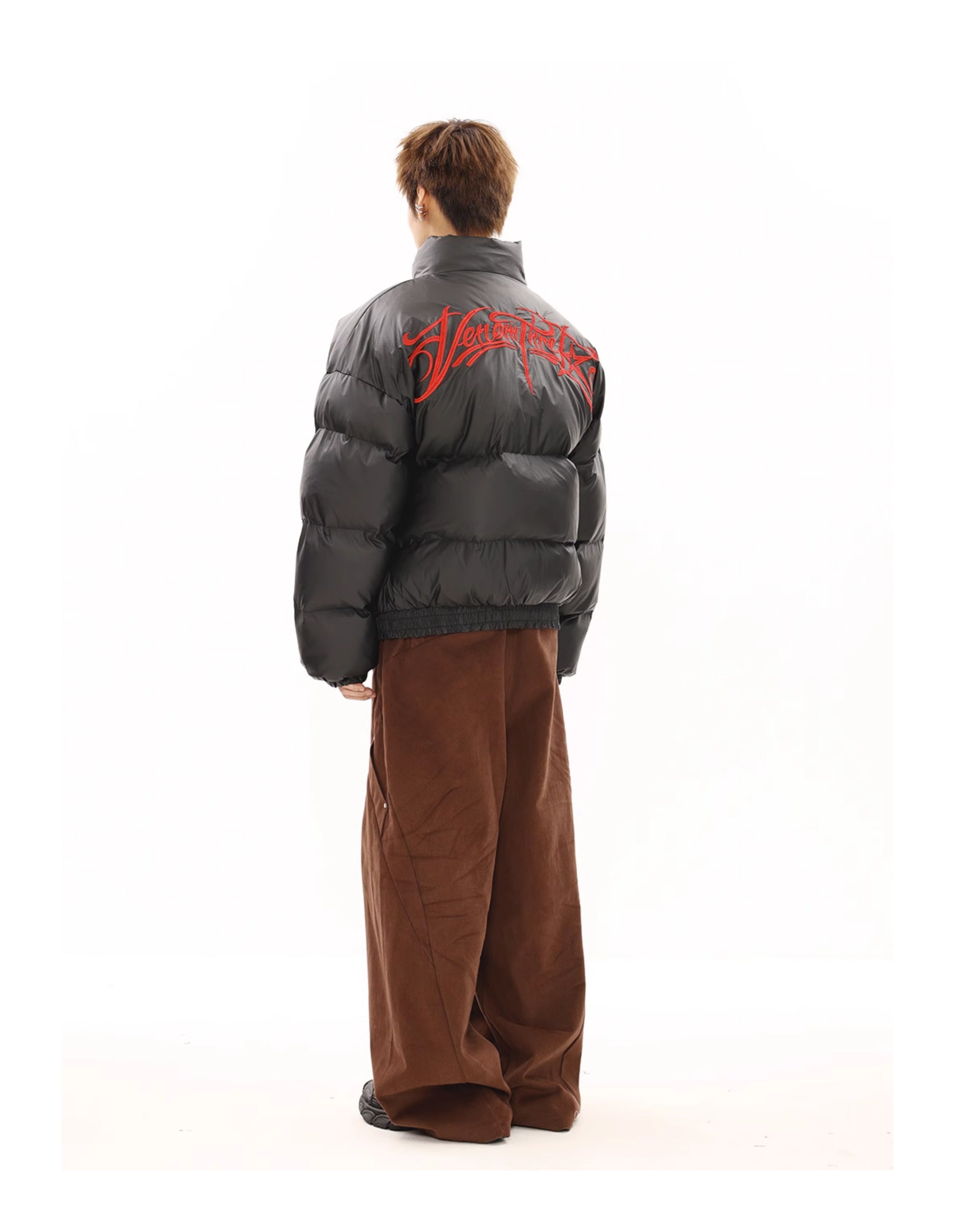 BTSG Metal Silver Puffer Jacket