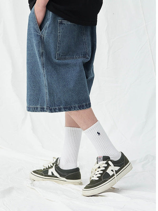 UNF Summer Loose Street Casual Long Short