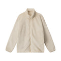 Nariele Trendy Polar Fleece Zipper Loose Jacket