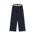 Nariele Retro Streetwear Casual Loose Sports Sweatpants