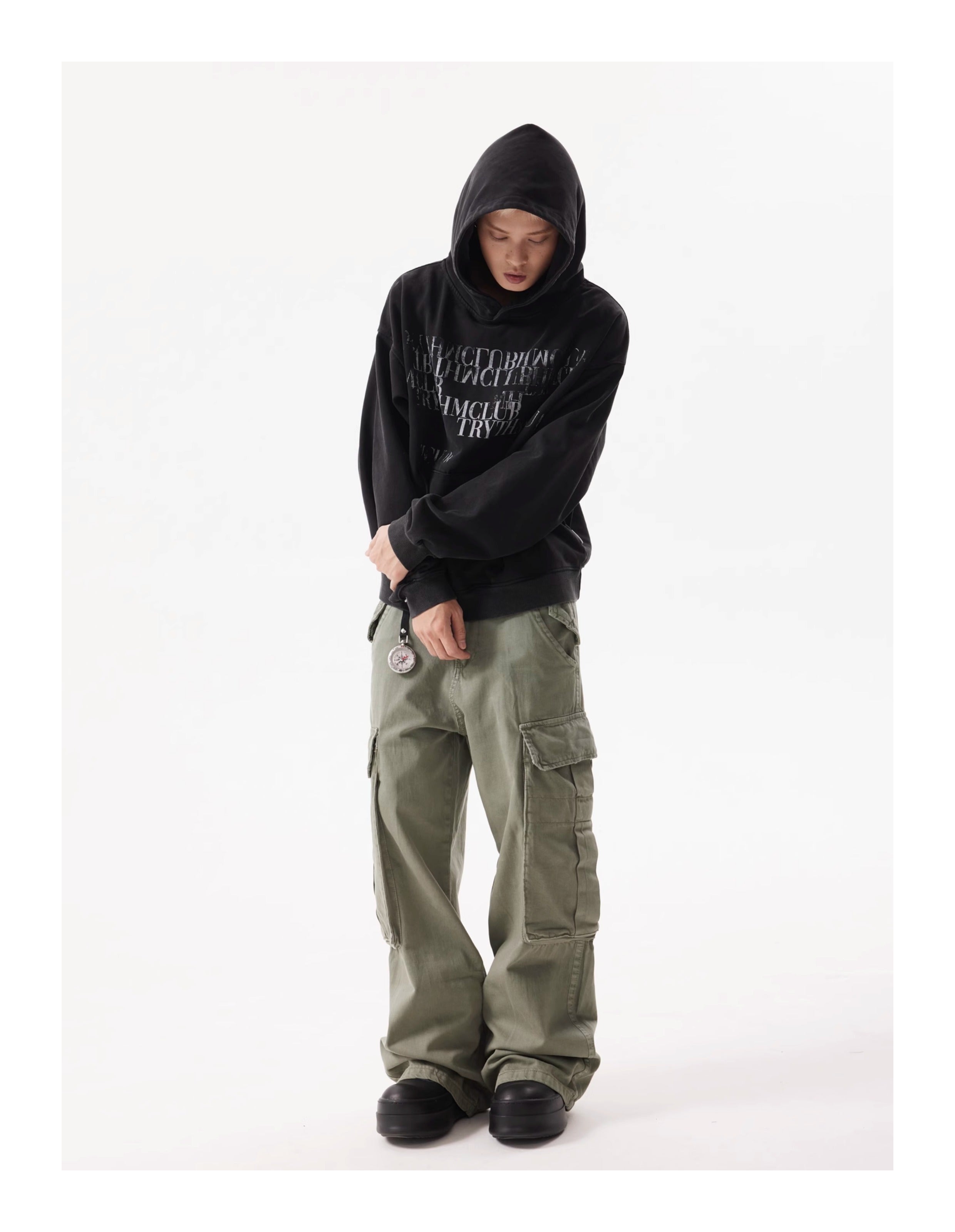 BTSG Faded Slogan Hoodie
