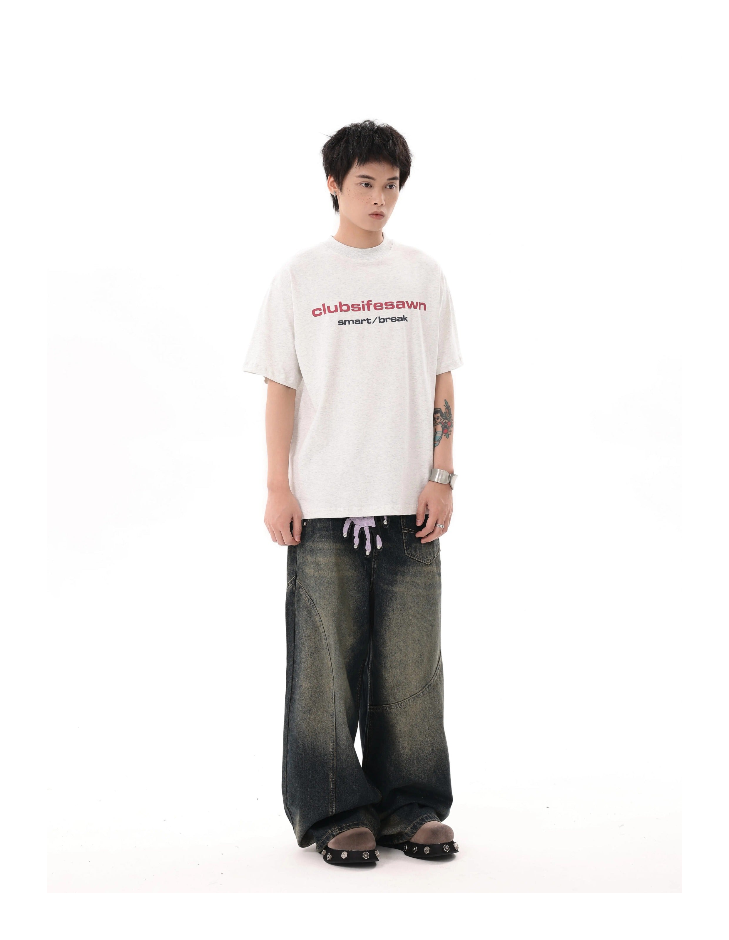 BTSG's American Retro Structure, Split Bone Design, Jeans