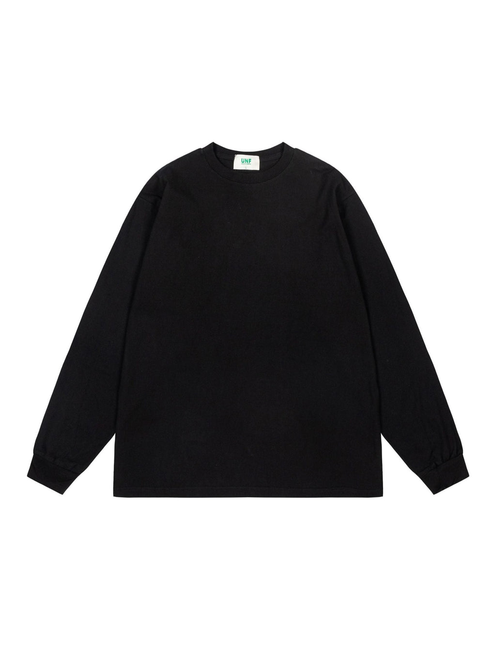 UNF Heavy 100% Cotton Loose Basic Understooth Long Sleeve Tee