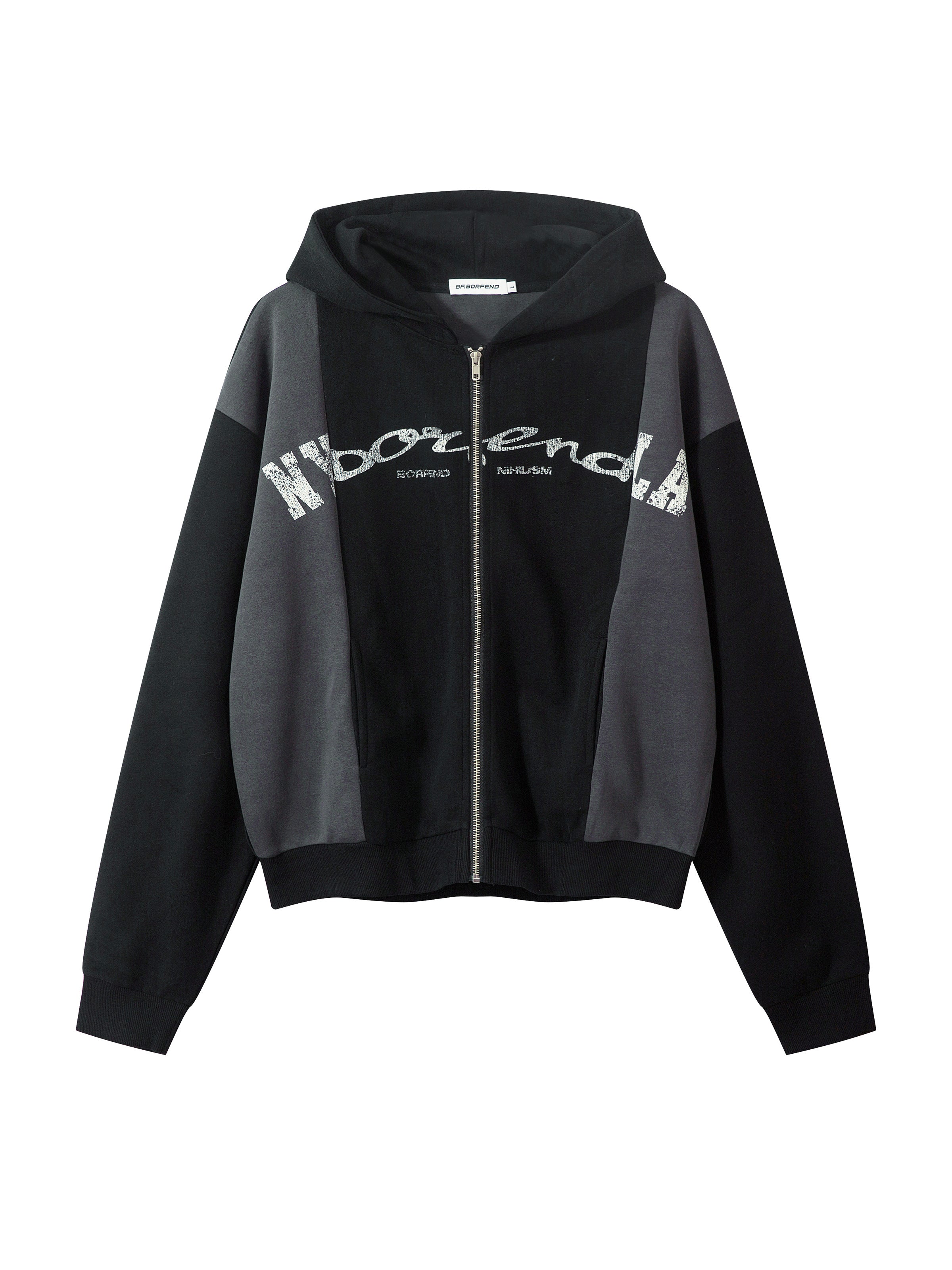 BF. BORFENDED vintage patchwork boxy  jacket