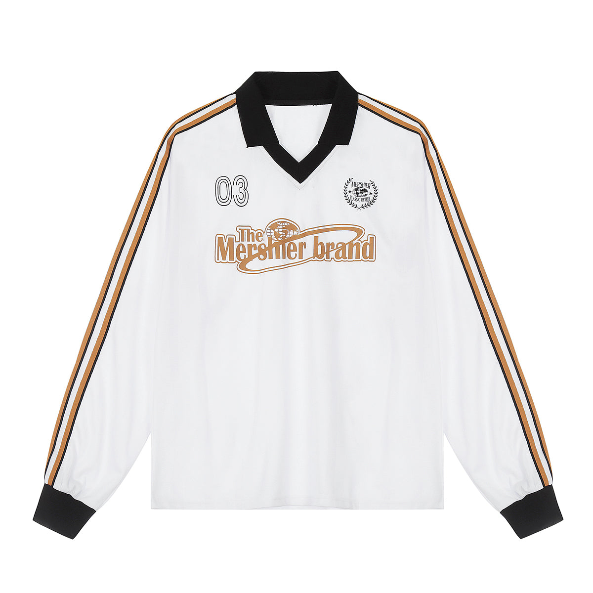 Mershier three-bar V-neck long sleeve Jersey