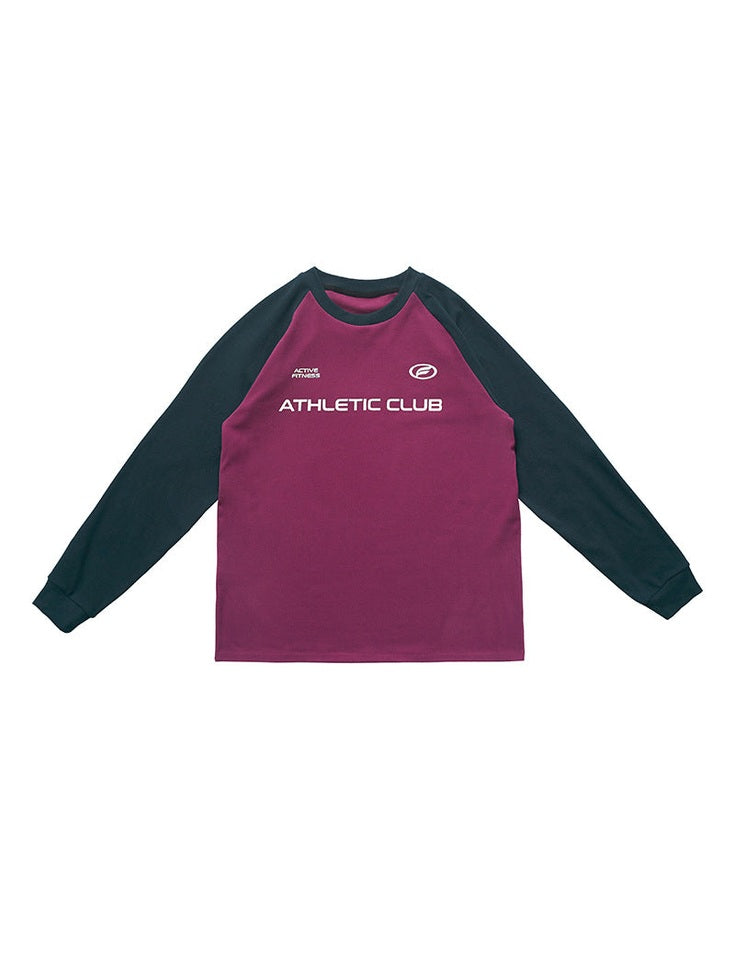 UNF American Reversible Velvet Long Sleeve Tee