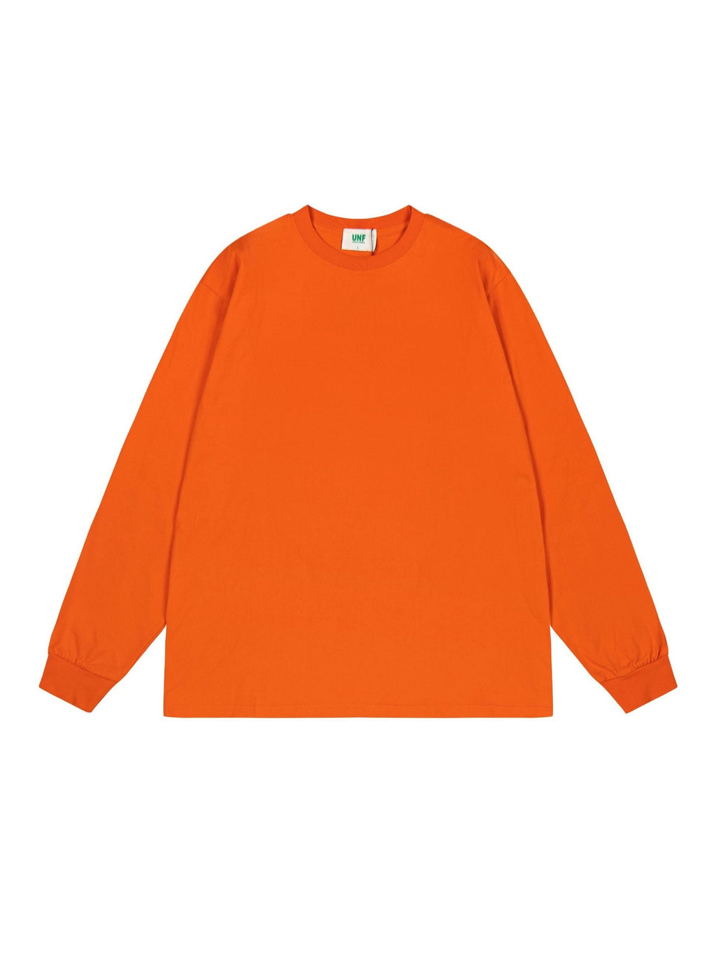 UNF Heavy 100% Cotton Loose Basic Understooth Long Sleeve Tee