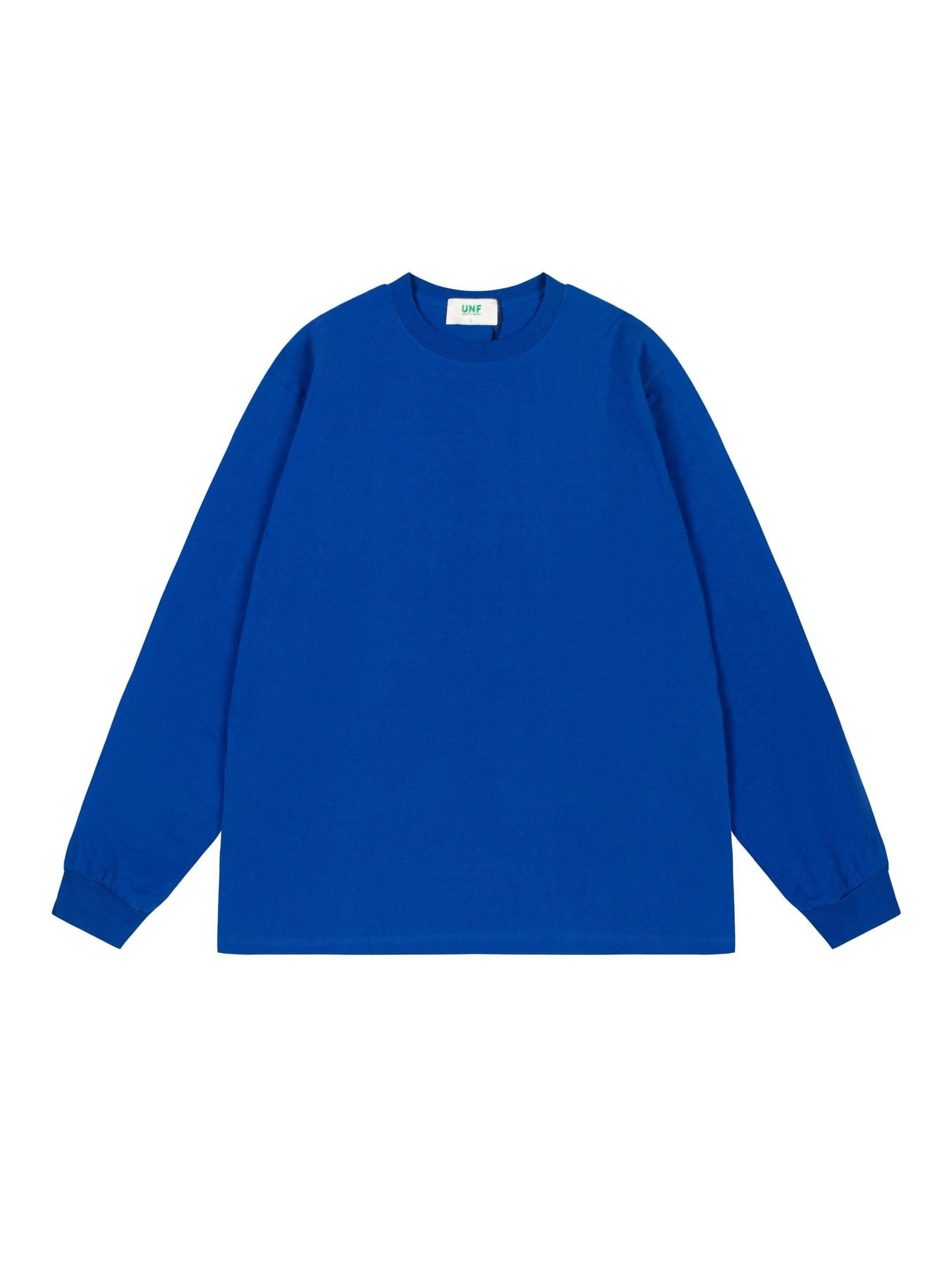 UNF Heavy 100% Cotton Loose Basic Understooth Long Sleeve Tee