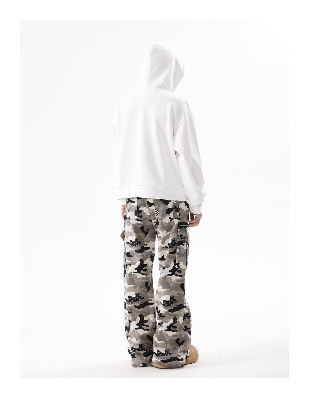 BTSG ABCD embroidered lettering Hoodie
