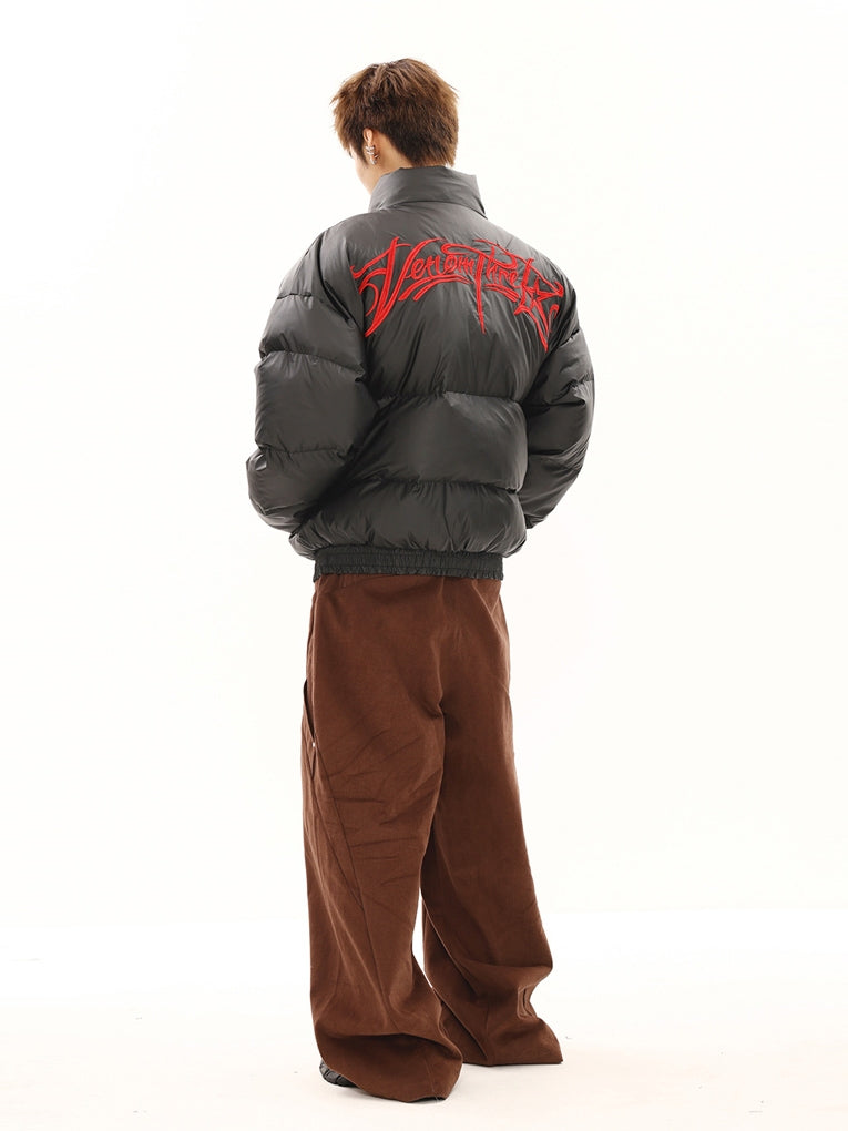 BTSG Metal Silver Puffer Jacket