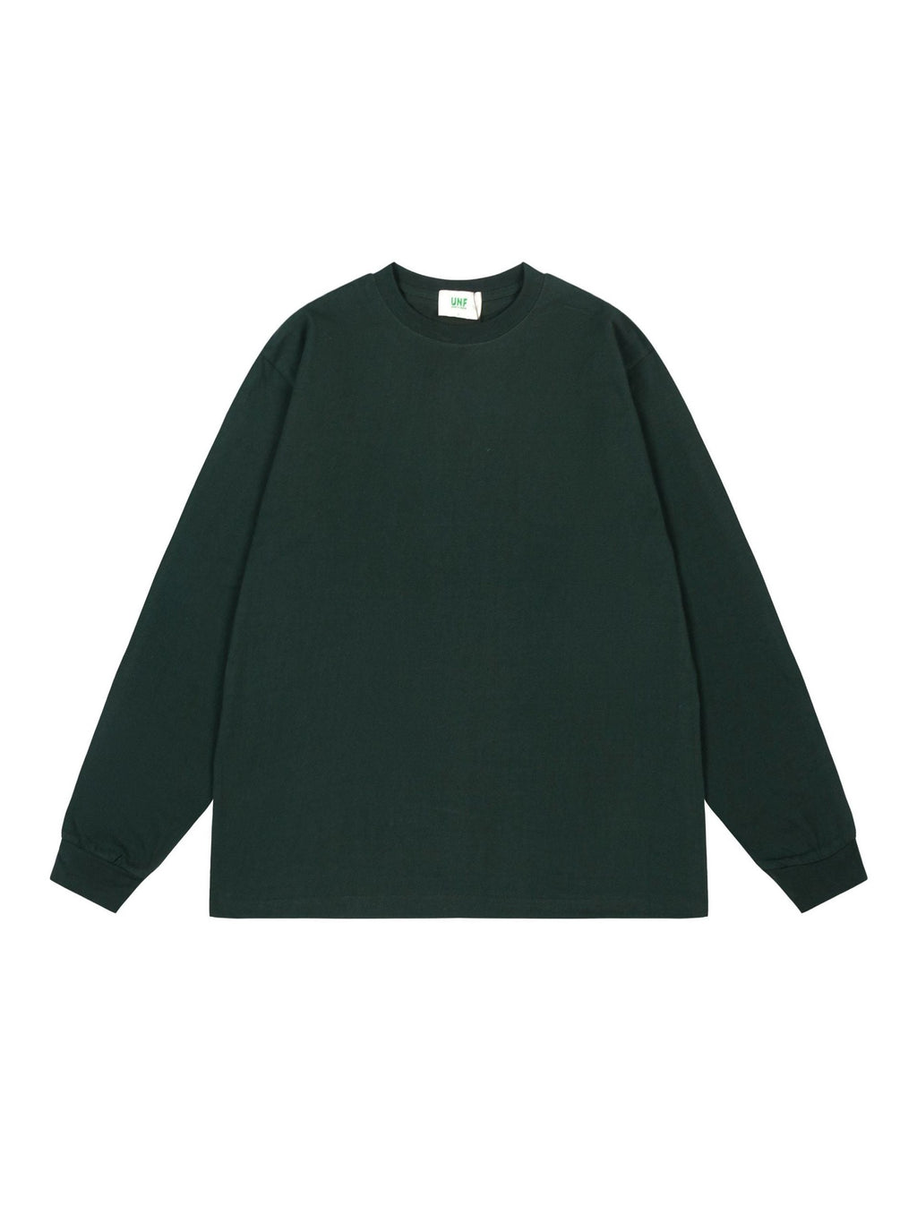 UNF Heavy 100% Cotton Loose Basic Understooth Long Sleeve Tee