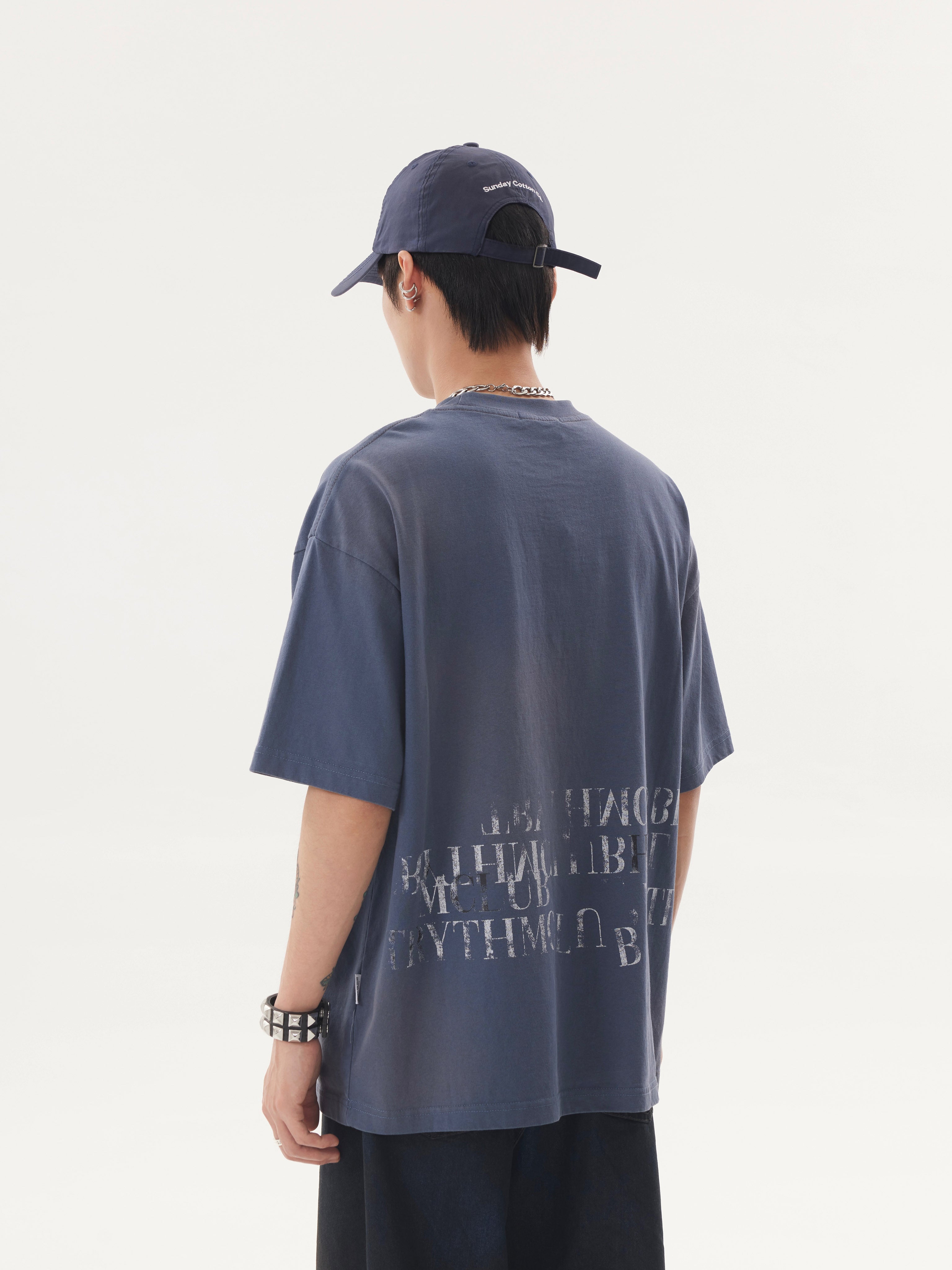 TRYTHMCLUB * American Retro Short Sleeve Tee