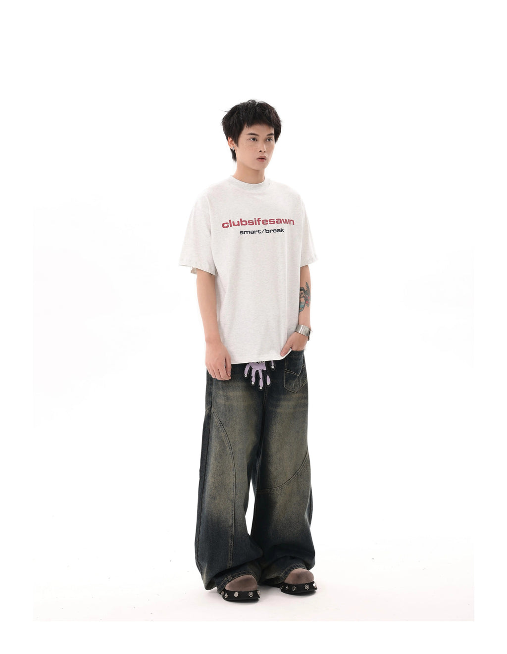 BTSG's American Retro Structure, Split Bone Design, Jeans