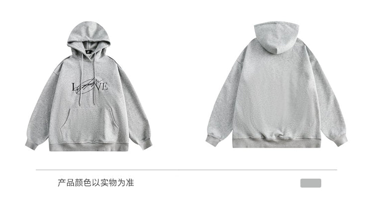 BLACKBB's Niche Design Over The Shoulder Hoodie