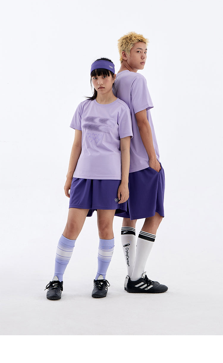 CryingCenter Paris Olympics Purple Liquid Ammonia Breathable Running Tee