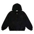 FORGIVNESS  Dirty Fit Mud Dyed Dirty Zipper Hoodie