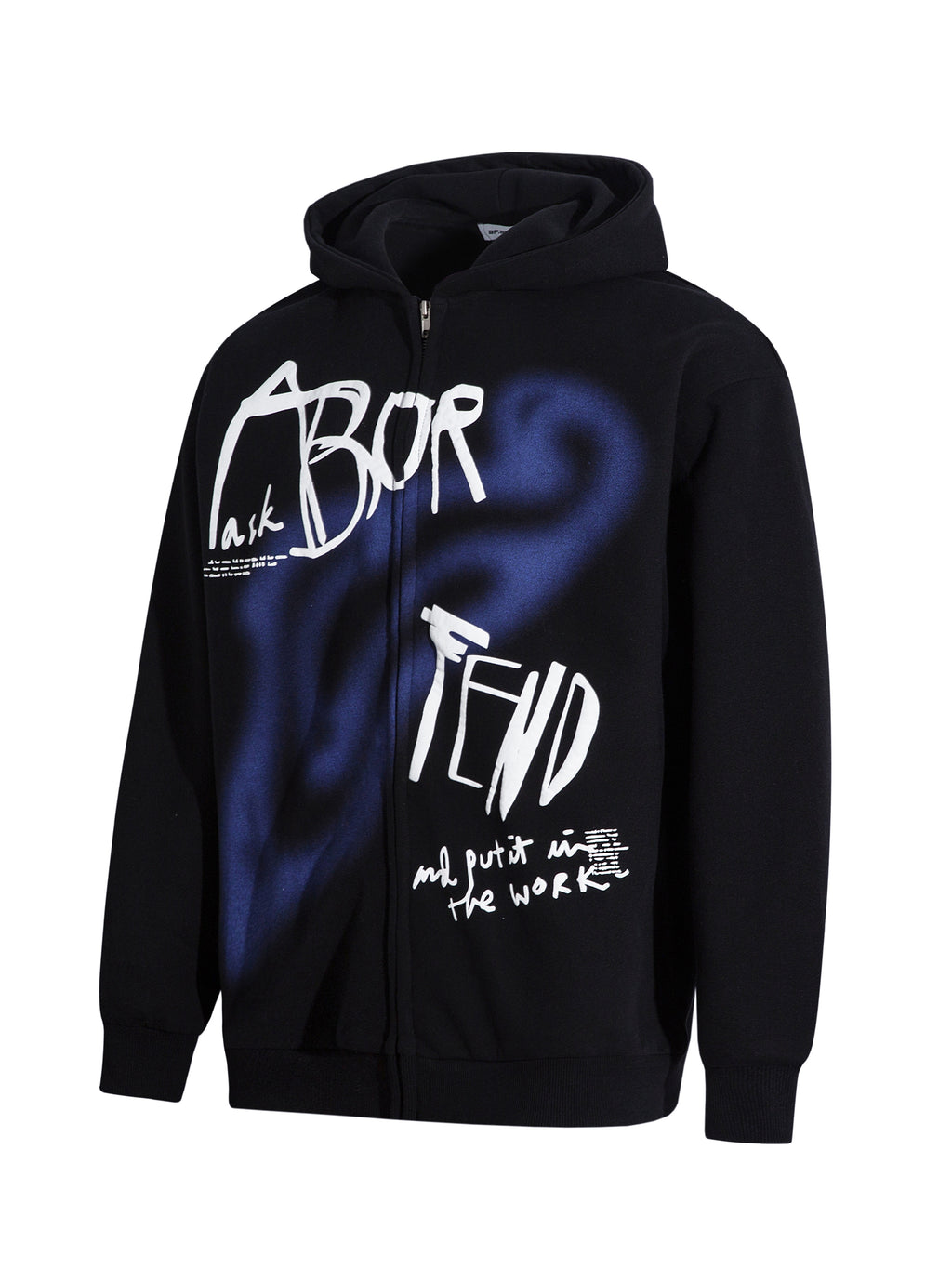 BF. BORFENDED VINTAGE GRAFFITI Zip Hoodie