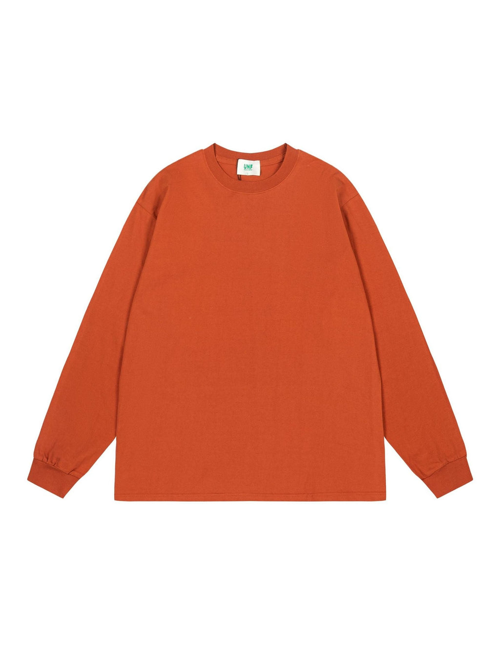 UNF Heavy 100% Cotton Loose Basic Understooth Long Sleeve Tee