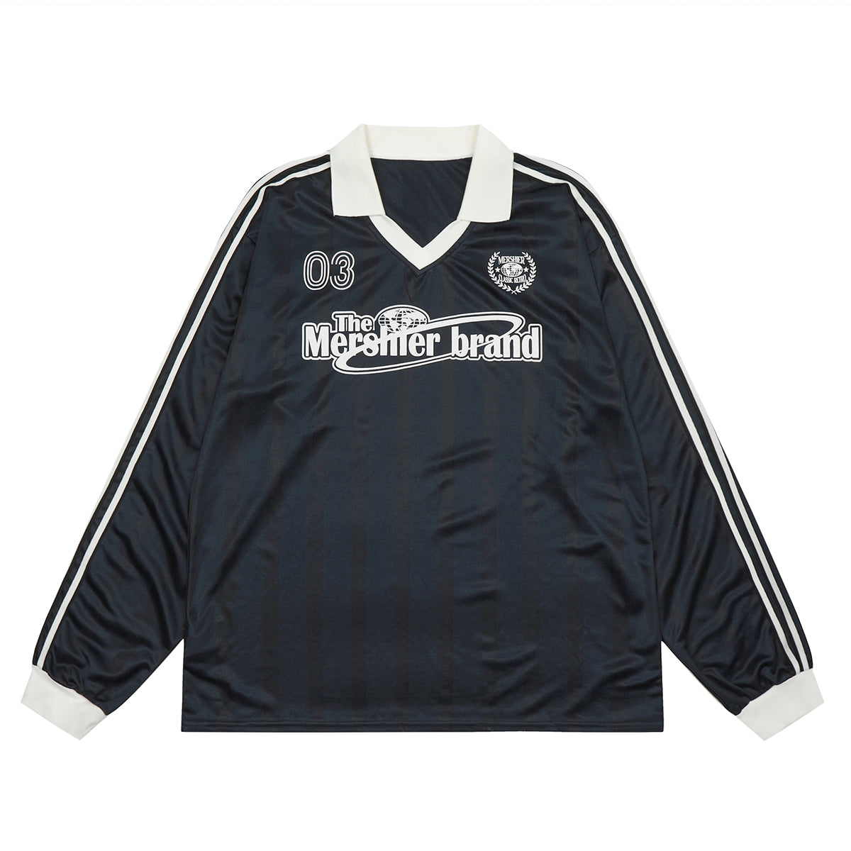 Mershier three-bar V-neck long sleeve Jersey