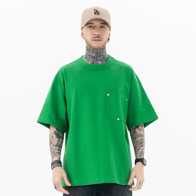 FORGIVNESS Heavy Classic Triangle Patch Short Sleeve Tee