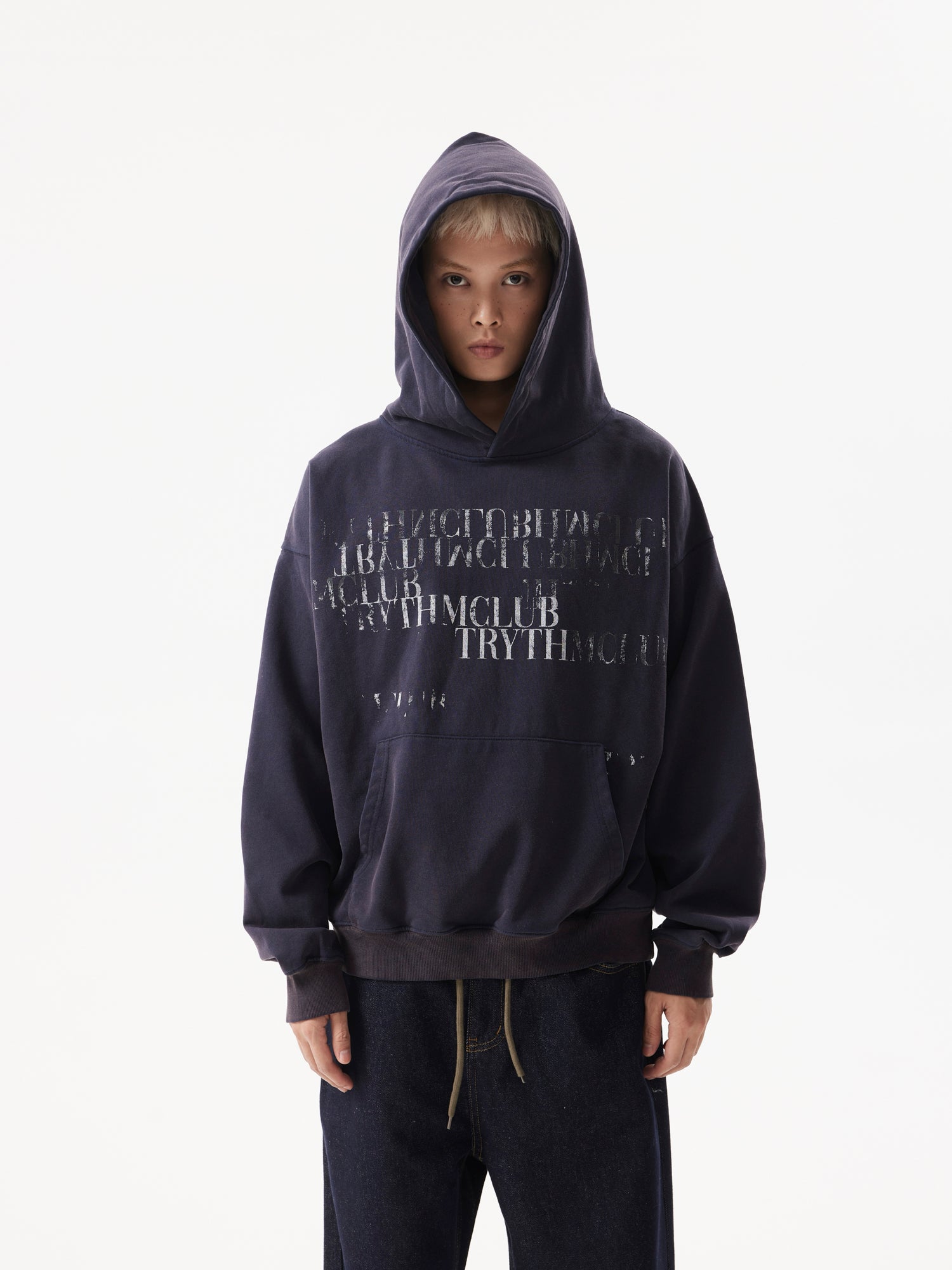 BTSG Faded Slogan Hoodie