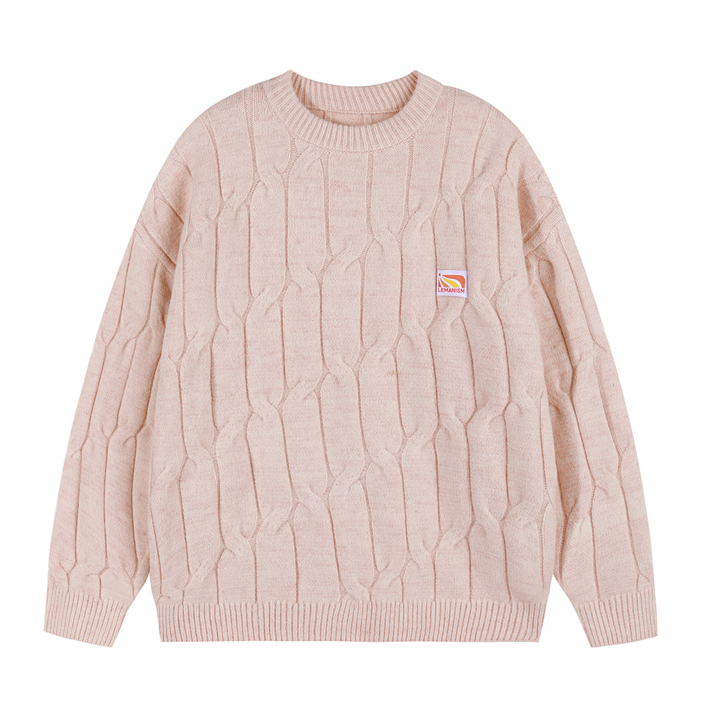 Lemanism Embroidered Knit Sweater
