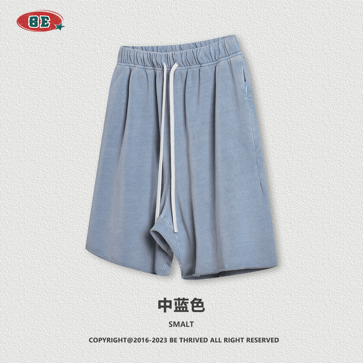 BE Rolled 385G 100% Cotton Shorts