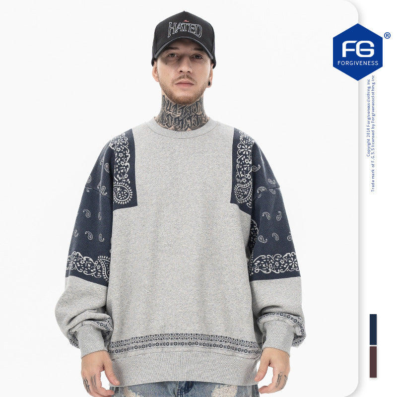 FORGIVNESS JAPANESE Cashew Flower Sweatshirt