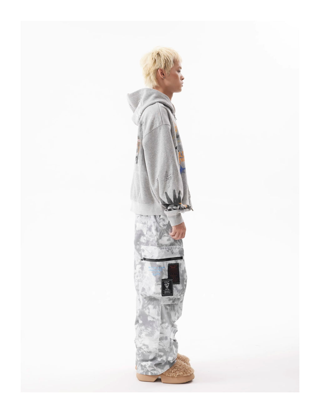 MADEEXTREME KAI CENAT Graffiti Zipped Hoodie