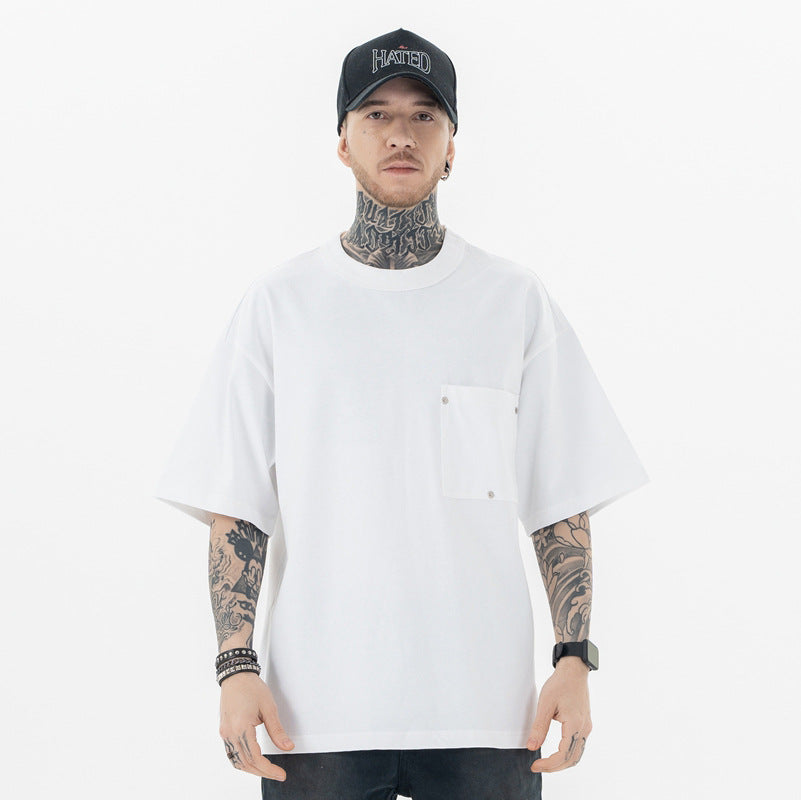 FORGIVNESS Heavy Classic Triangle Patch Short Sleeve Tee