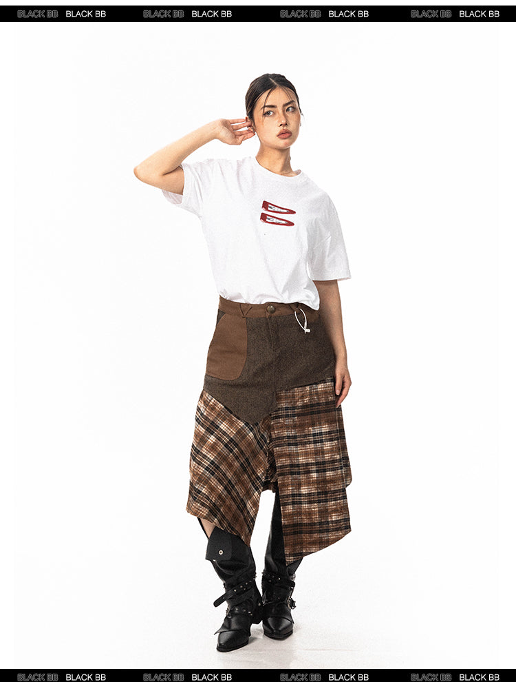 BLACKBB American High Street Vintage Short Sleeve Tee