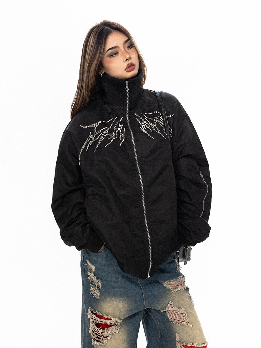 BLACKBB American Vintage Heavy Industry Willow Zip Up Jacket
