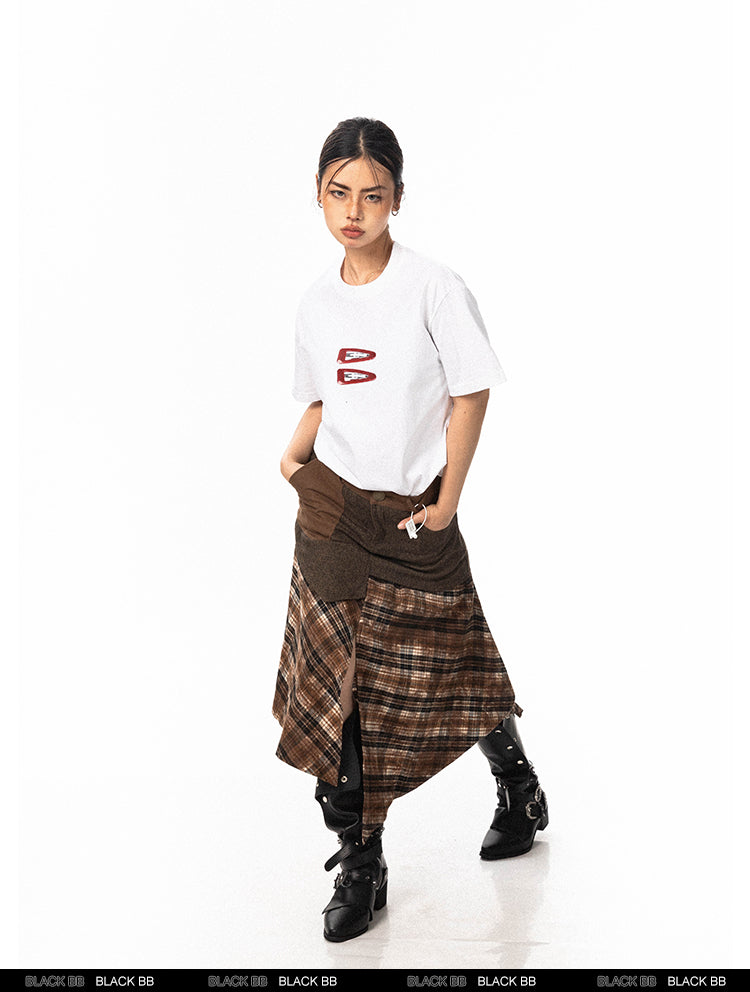 BLACKBB American High Street Vintage Short Sleeve Tee