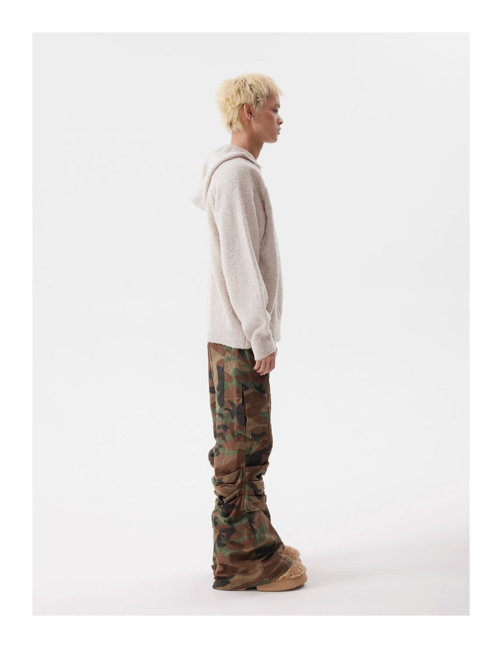BTSG American Vintage Camouflage Niche Casual Cargo Pants