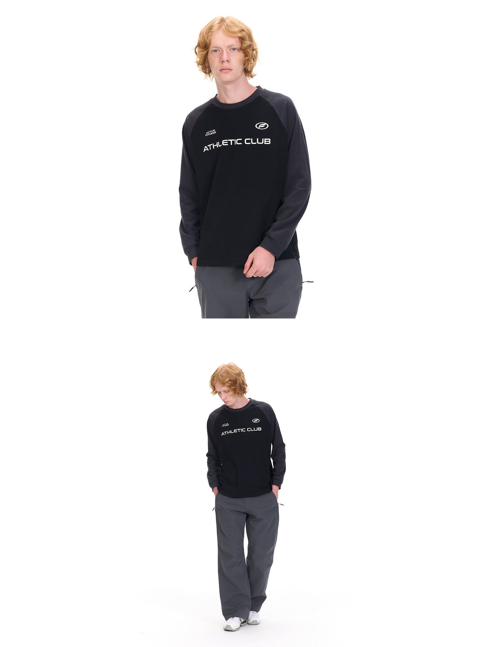 UNF American Reversible Velvet Long Sleeve Tee
